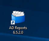AD Reports Installation Desktop Icon