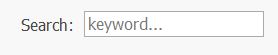 AD Reports Diagnostics search field with an example keyword entered
