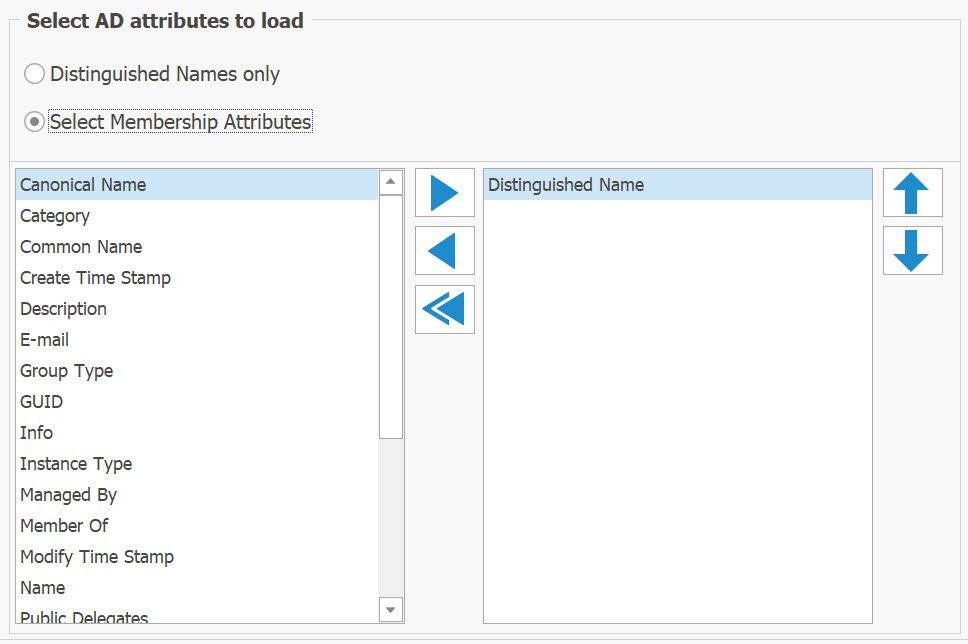 AD Reports Group Members attributes